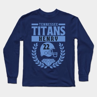 Tennessee Titans Henry 22 American Football Long Sleeve T-Shirt